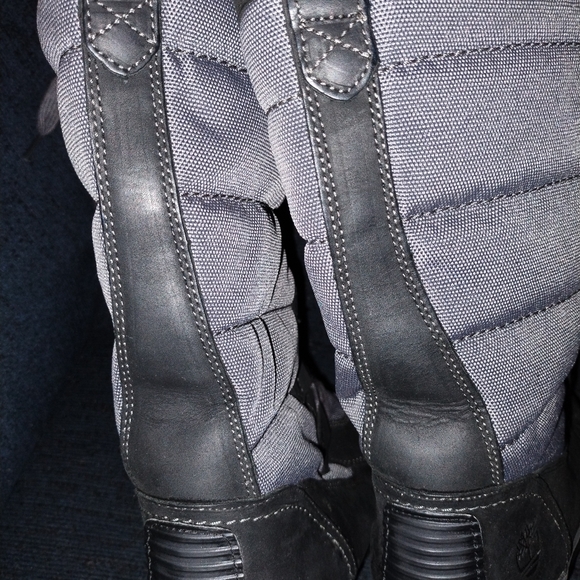 Timberland Womens Tall Boot MT Hayes Black  GUC size 10. - Picture 7 of 10